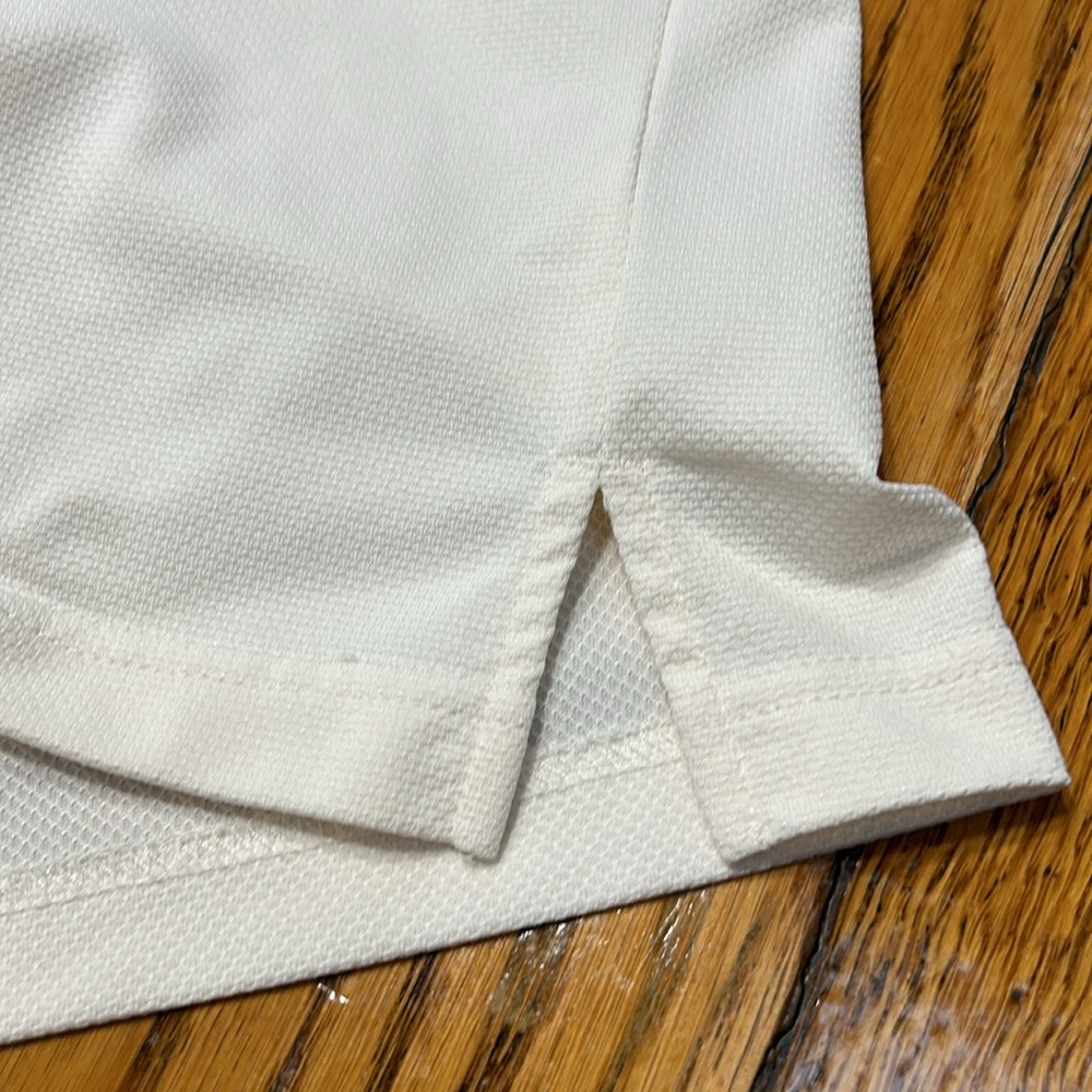 Pro Tour golf polo shirt, polyester, short sleeves. Size XXL. Cream color - Picture 5 of 10